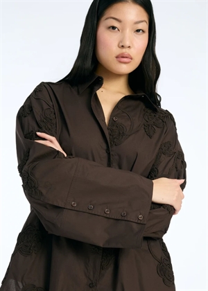 Lipy flower oversized skjorte Molé ROTATE By Birger Christensen